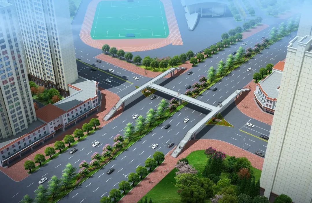 河源市文昌北路（雅居樂(lè)）人行過(guò)街天橋